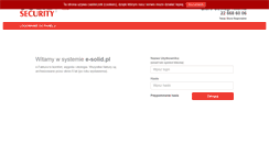 Desktop Screenshot of e-solid.pl